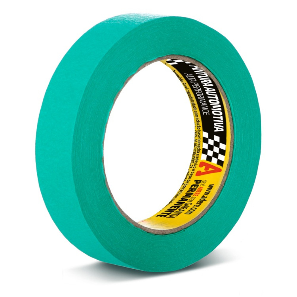 Fita Crepe Automotiva Verde 24mm x 50m