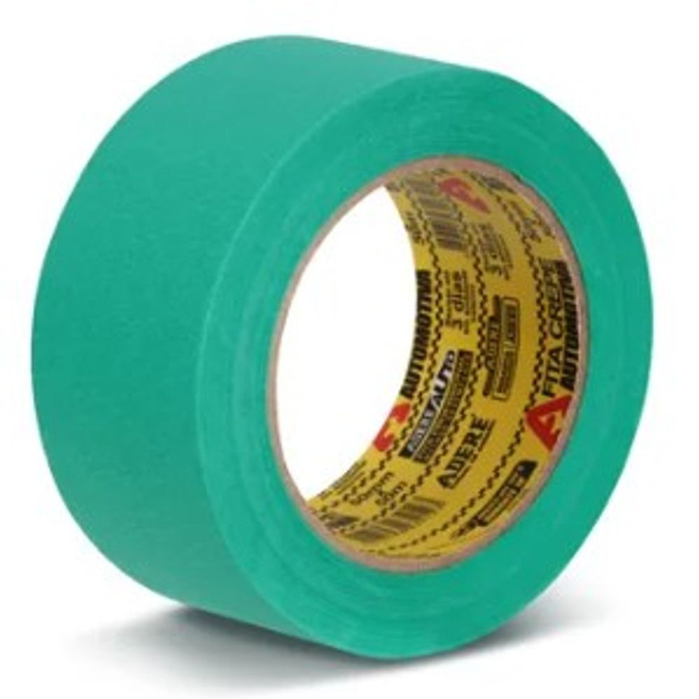 Fita Crepe Automotiva Verde 48mm x 50m