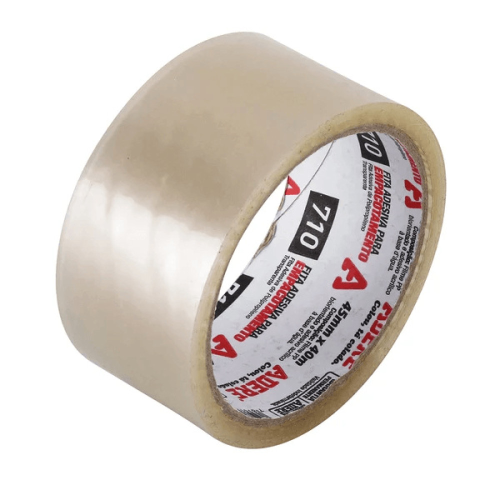 Fita para Empacotamento transparente 45mm x 50m