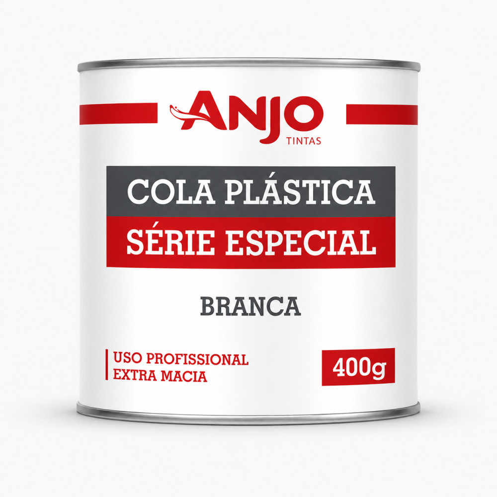 Cola Plástica Série Especial Branca ANJO 400G