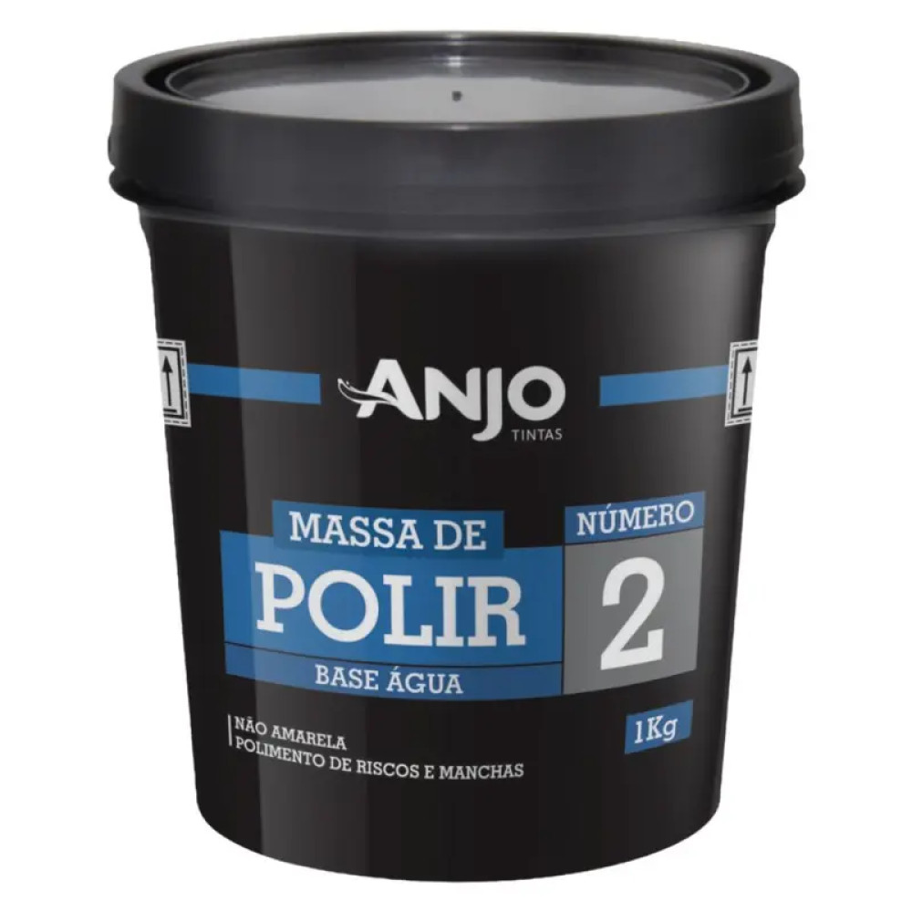 Massa de Polir Anjo Nº 2 à Base de Água 1 kg